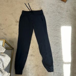Black lululemon joggers